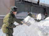 Активисты ОНФ предложили призвать на помощь военных для борьбы со снегом в Рязани