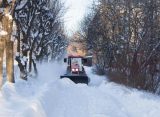 В Рязани на уборку снега вышли новые тракторы «Беларус 320.4 М»