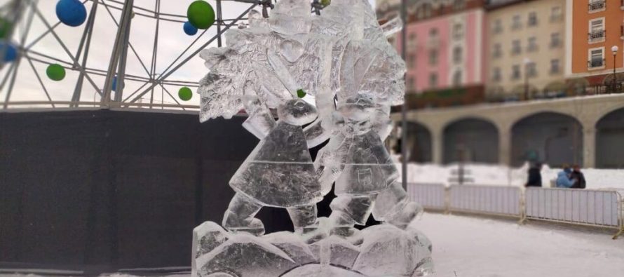 Главный приз Фестиваля ледовых скульптур в Рязани получила «Калевала»