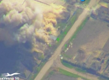 RusVesna: российские «Солнцепеки» выжигают штаб украинских боевиков на Донбассе