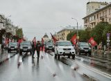 Колонну «Бессмертного полка» в Рязани возглавили внедорожники «УАЗ Патриот»
