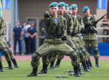 В День Победы в Рязани прошли показательные выступления десантников