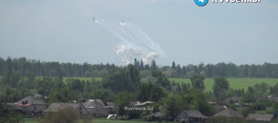 RusVesna: «Отважные» атакуют противника по дороге на Славянск