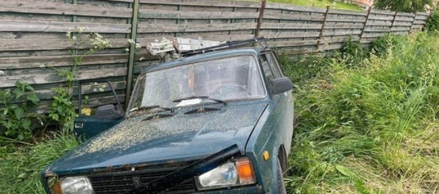 В Вишневке под Рязанью молодой водитель ВАЗ-2104 умер за рулем