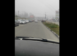 Утром четверга проезд Яблочкова в Рязани замер в километровой пробке