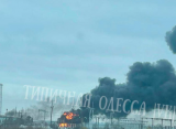Опубликовано видео попадания российской Х-101 по объекту в Одессе
