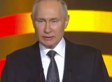 Путин: при ответе на угрозы Россия только бронетехникой не обойдется