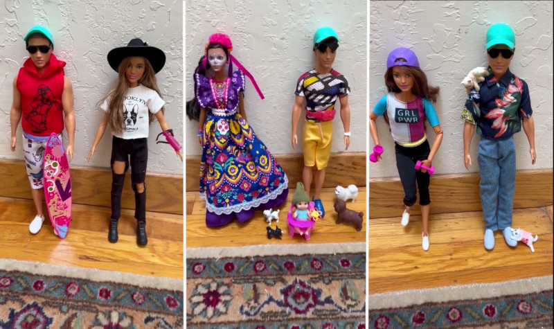 SpotOn: мать Дэйва и Джеймса Франко изготовила версии своих сыновей в стиле «Барби»