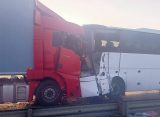 Под Рязанью при лобовом столкновении с фурой погиб водитель автобуса Астрахань-Москва