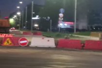 Рязанские водители в ярости от работающего на перекрытой дороге светофора