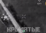 Борис Рожин показал уничтожение дрона «Баба Яга» под Артемовском