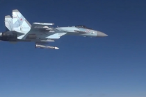 МК: бомбивший Белгород истребитель Су-27 ВСУ уничтожен российским самолетом Су-35С