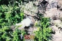 Опубликовано видео ударов ВС РФ по скоплению техники и живой силы ВСУ в Нетайлово