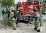 Воронежские пожарные вынесли из огня четырех детей