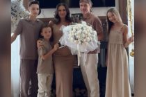 Жена Юрия Жиркова выложила фото с животом и сообщила о четвертом ребенке
